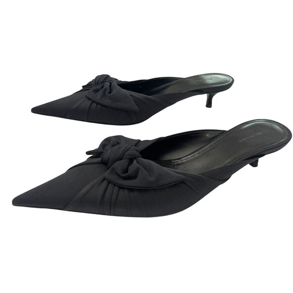 Balenciaga Knife Knot Slip On Mule Heel Shoes Size 38 US 8 - Picture 4 of 10
